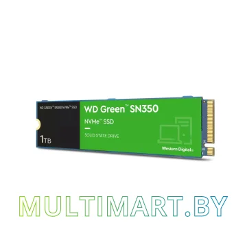 SSD диск WD Green SN350 1TB (WDS100T3G0C)